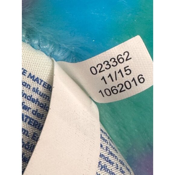 Build a Bear Tie Dye Easter Bunny Plush Satin Ears Stuffed Animal Sewn Eyes 21" - Picture 14 of 15